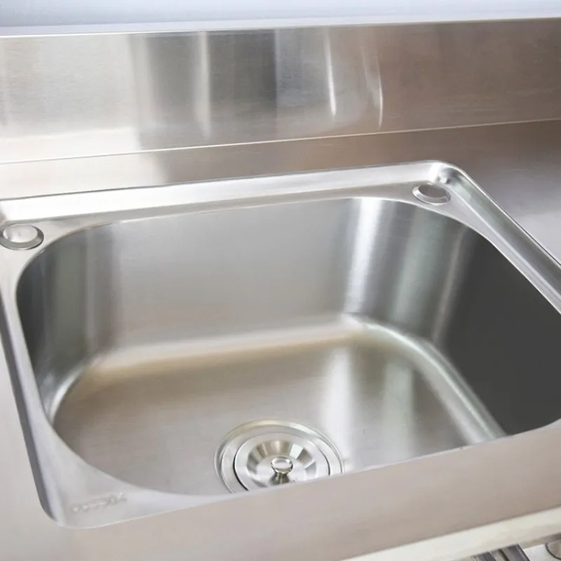 Stainless steel freestanding s - Commercial Kitchen Faucet recension och pris