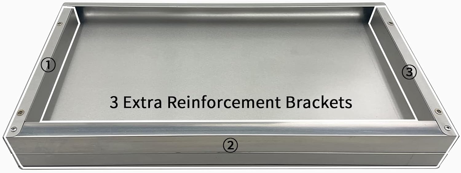 2 Pack Stainless Steel Shelf 1 - Wall Shelf Commercial Kitchen recension och pris