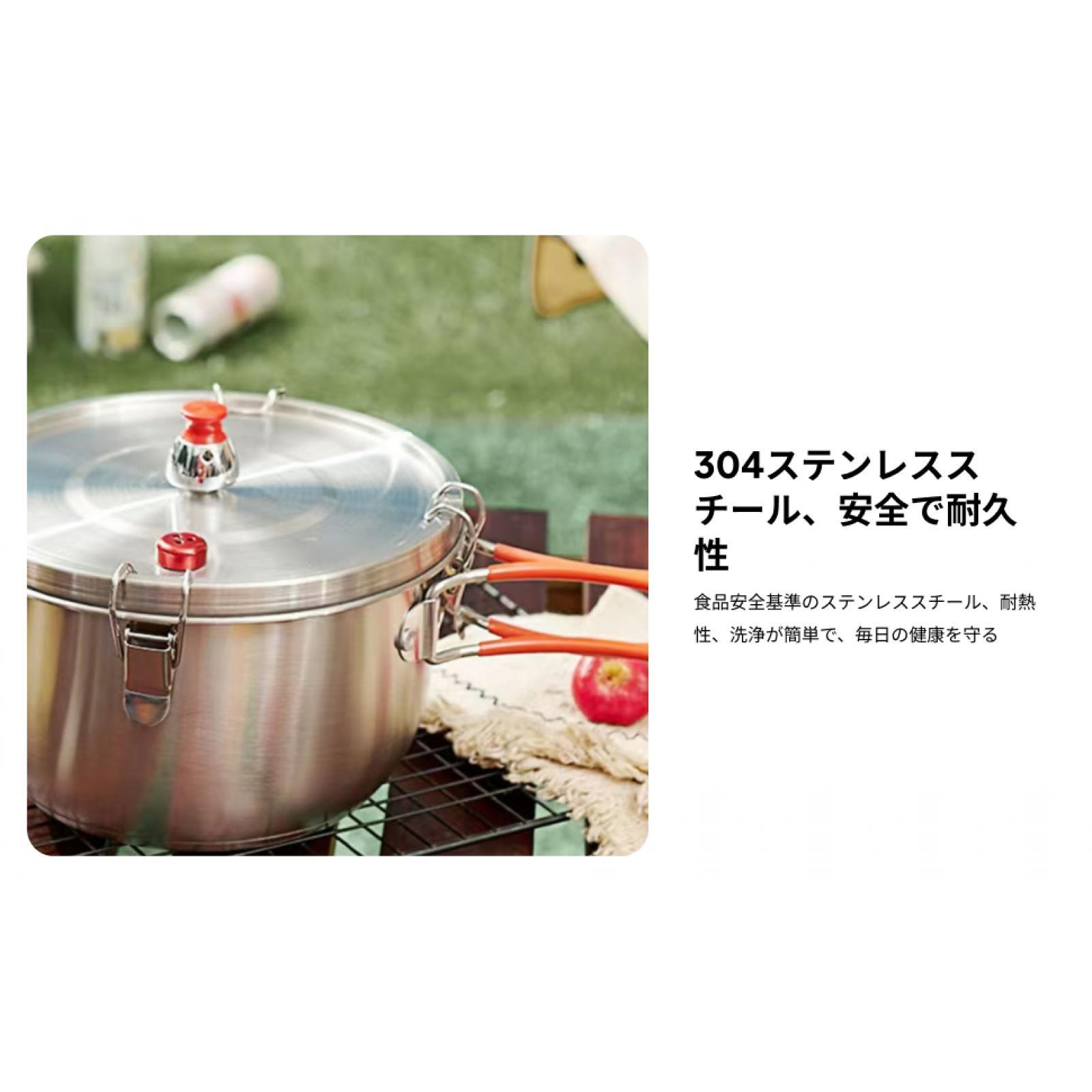 Stainless Steel Pressure Cook  - Commercial Kitchen Induction recension och pris