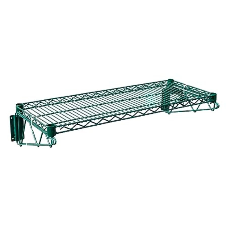 48x14 Epoxy-Coated Green Wire  - Wall Shelf Commercial Kitchen recension och pris