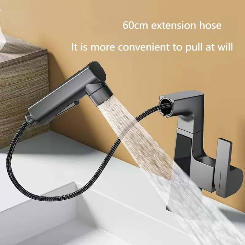Digital Display Pulling Faucet - Commercial Kitchen Faucet recension och pris