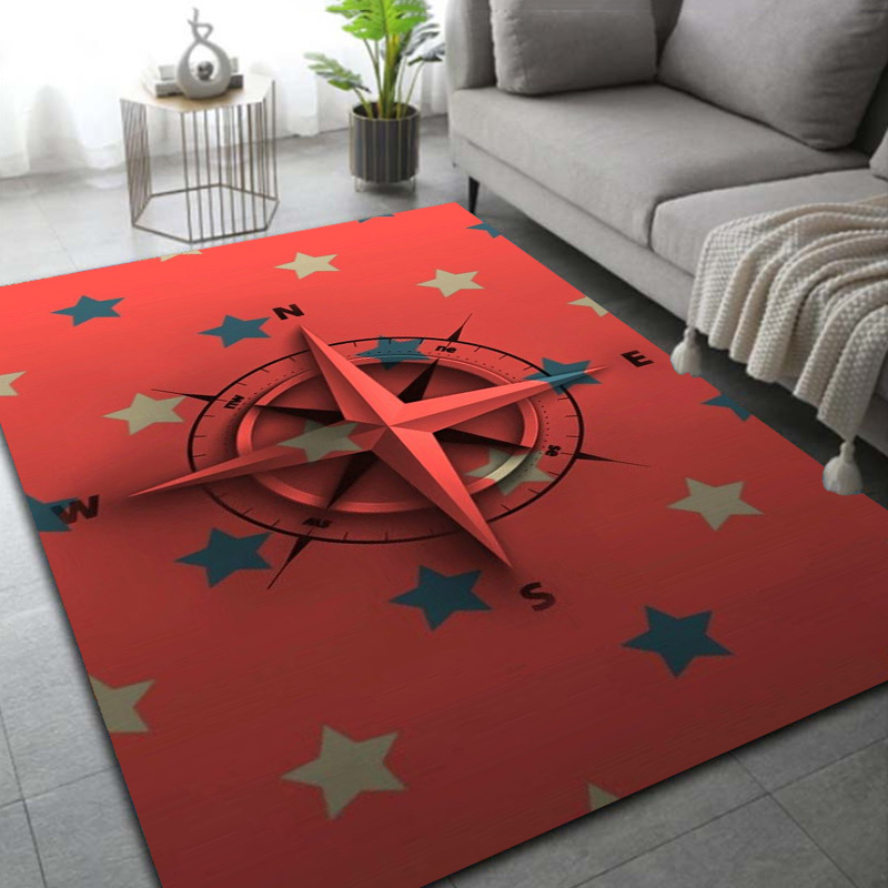 Retro Compass Map World Map Ar - Commercial Kitchen Mats recension och pris