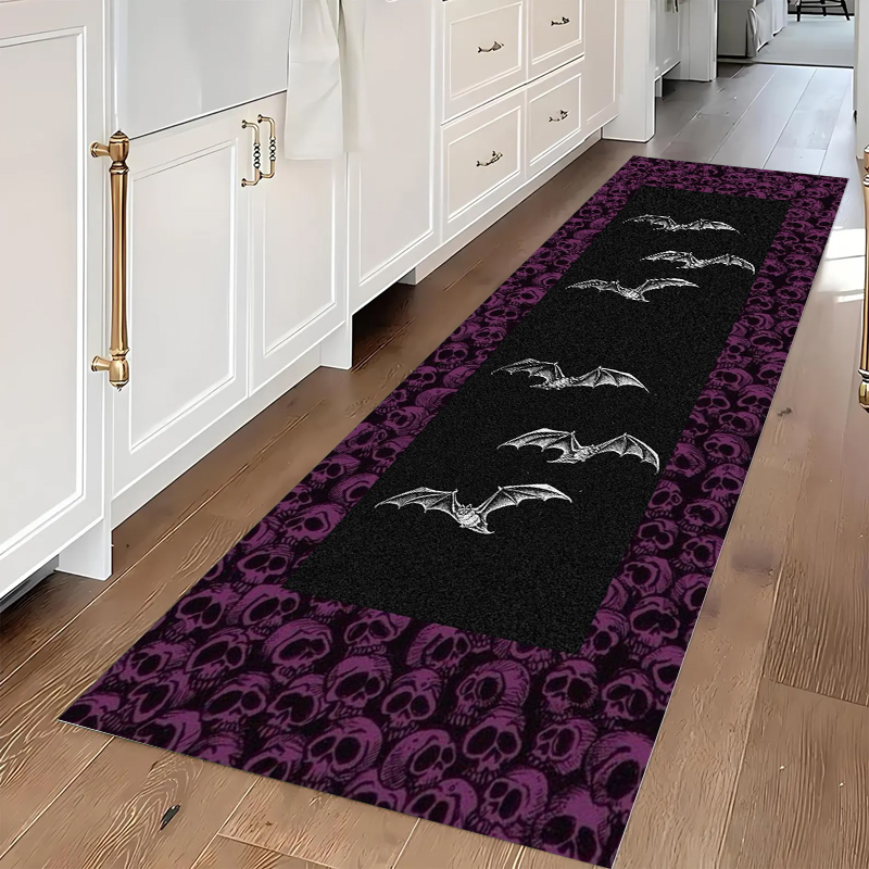 Gothic Skull & Bat Runner Area - Commercial Kitchen Mats recension och pris