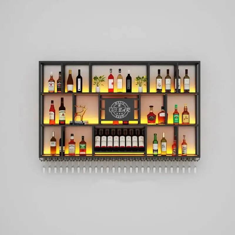 Kitchen Mounted Wall Wine Cabi - Wall Shelf Commercial Kitchen recension och pris