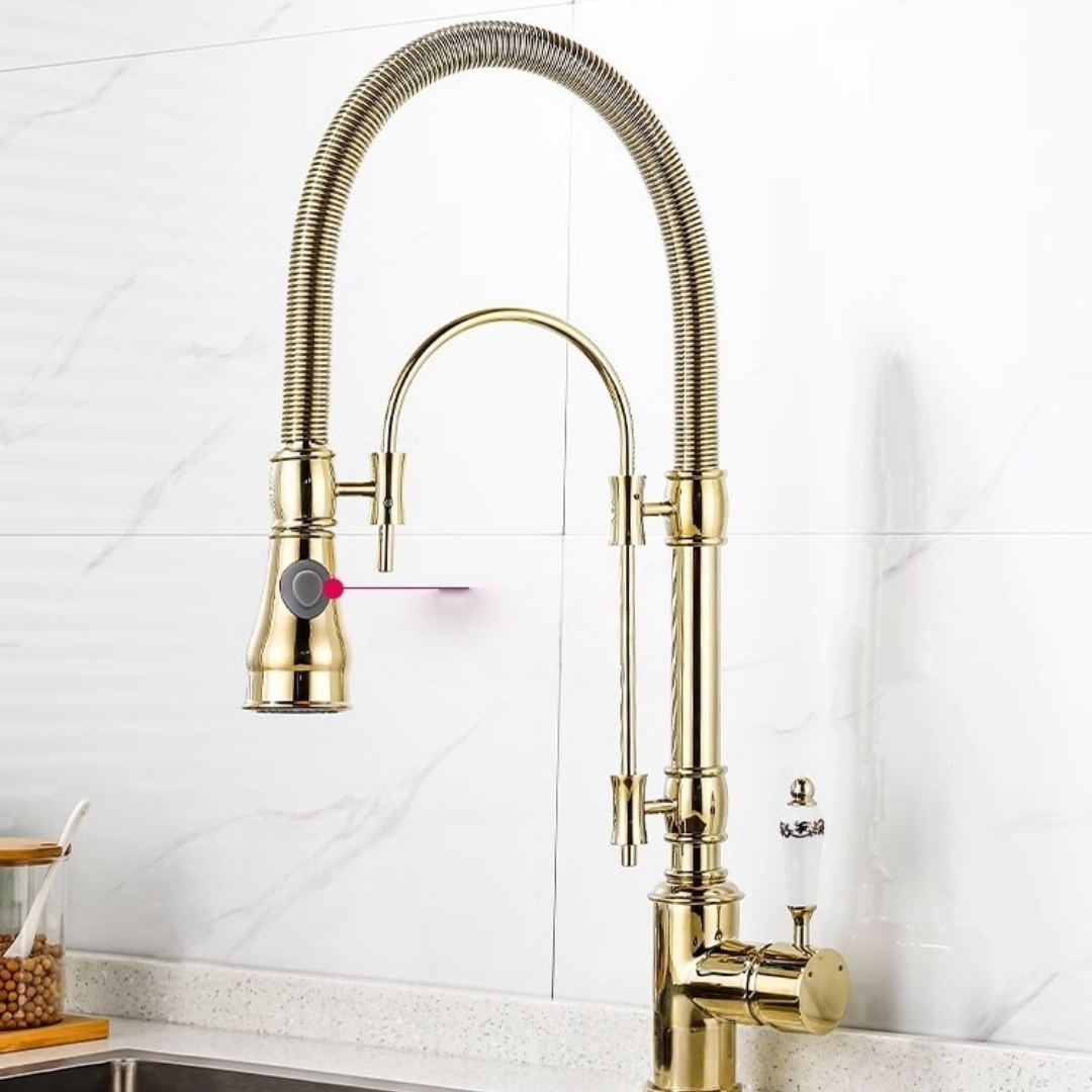 Gold Pull Down Kitchen Faucet  - Commercial Kitchen Faucet recension och pris