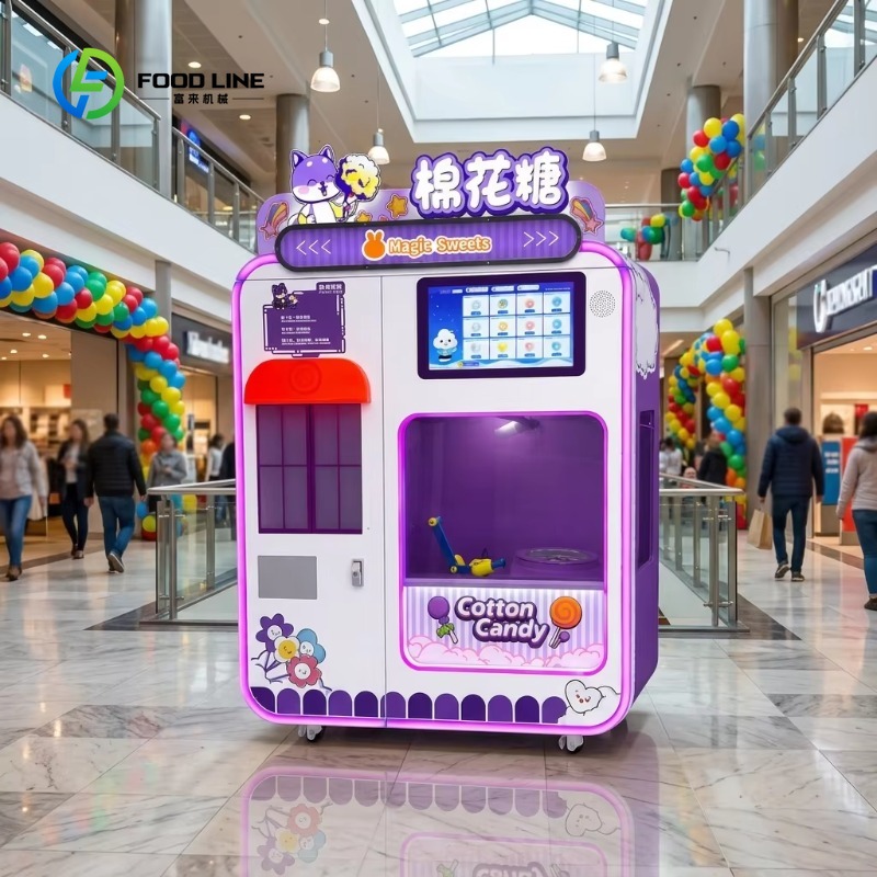 Customized Fully Automatic Sma - Candy Floss Machine Commercial recension och pris