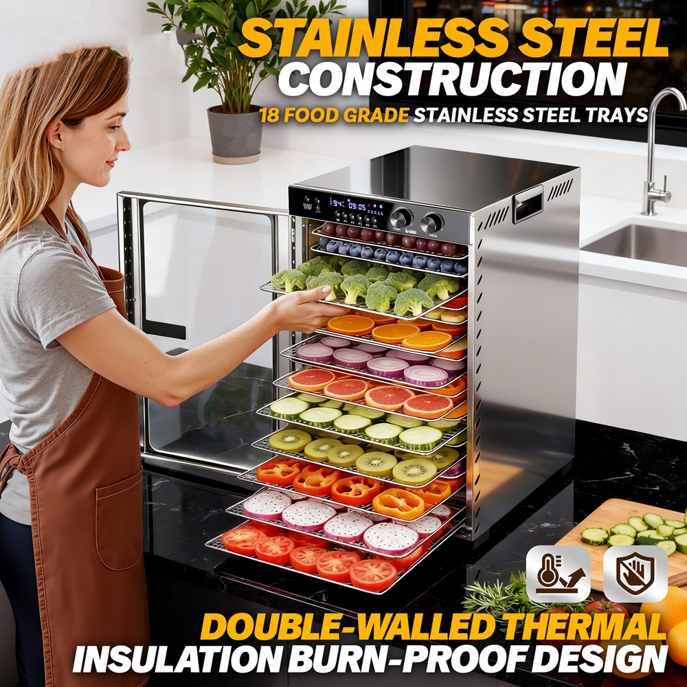 48H Timer Food Dehydrator Mach - Commercial Food Dehydrator recension och pris