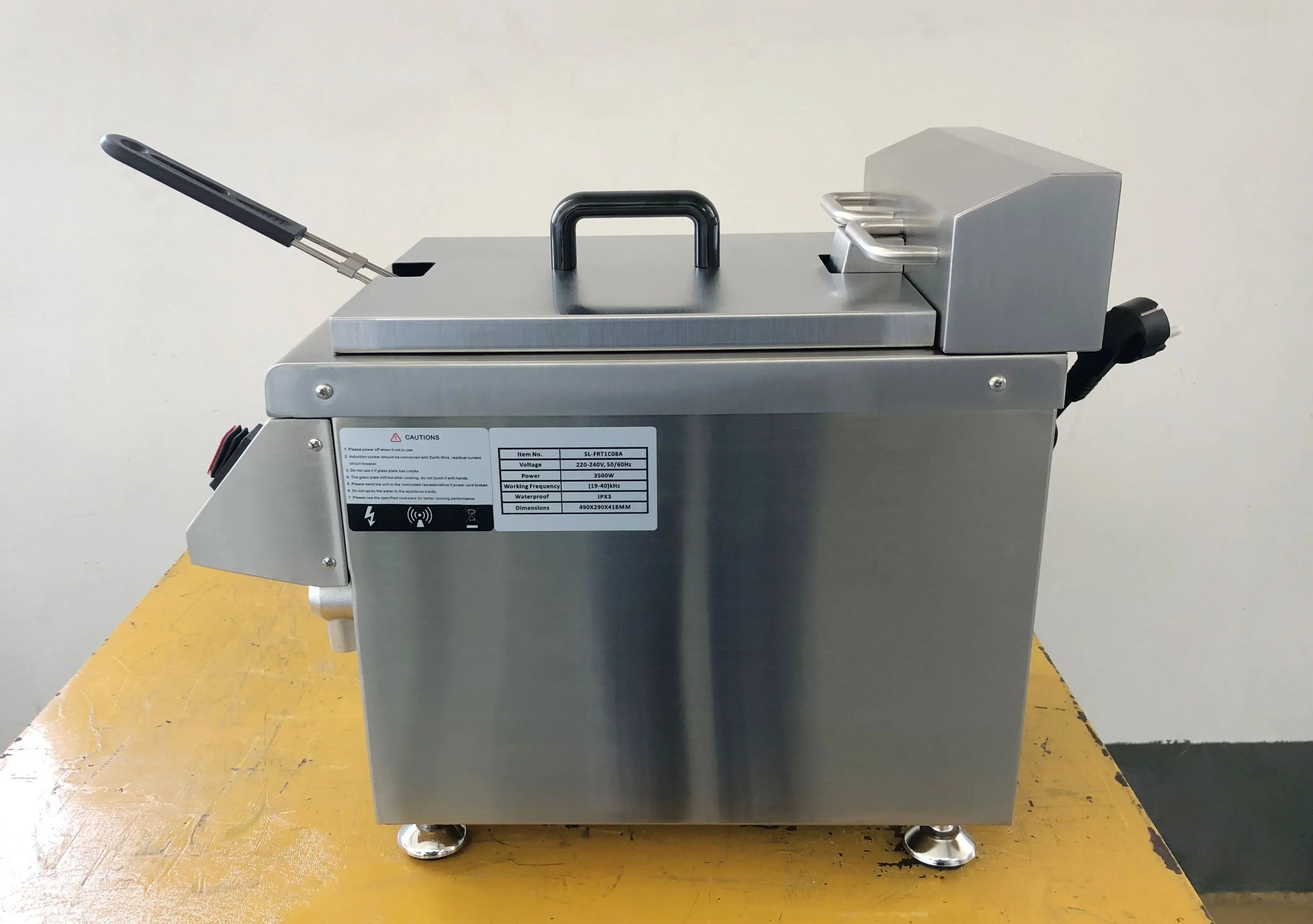 8L Induction Electric Commerci - Commercial Kitchen Induction recension och pris