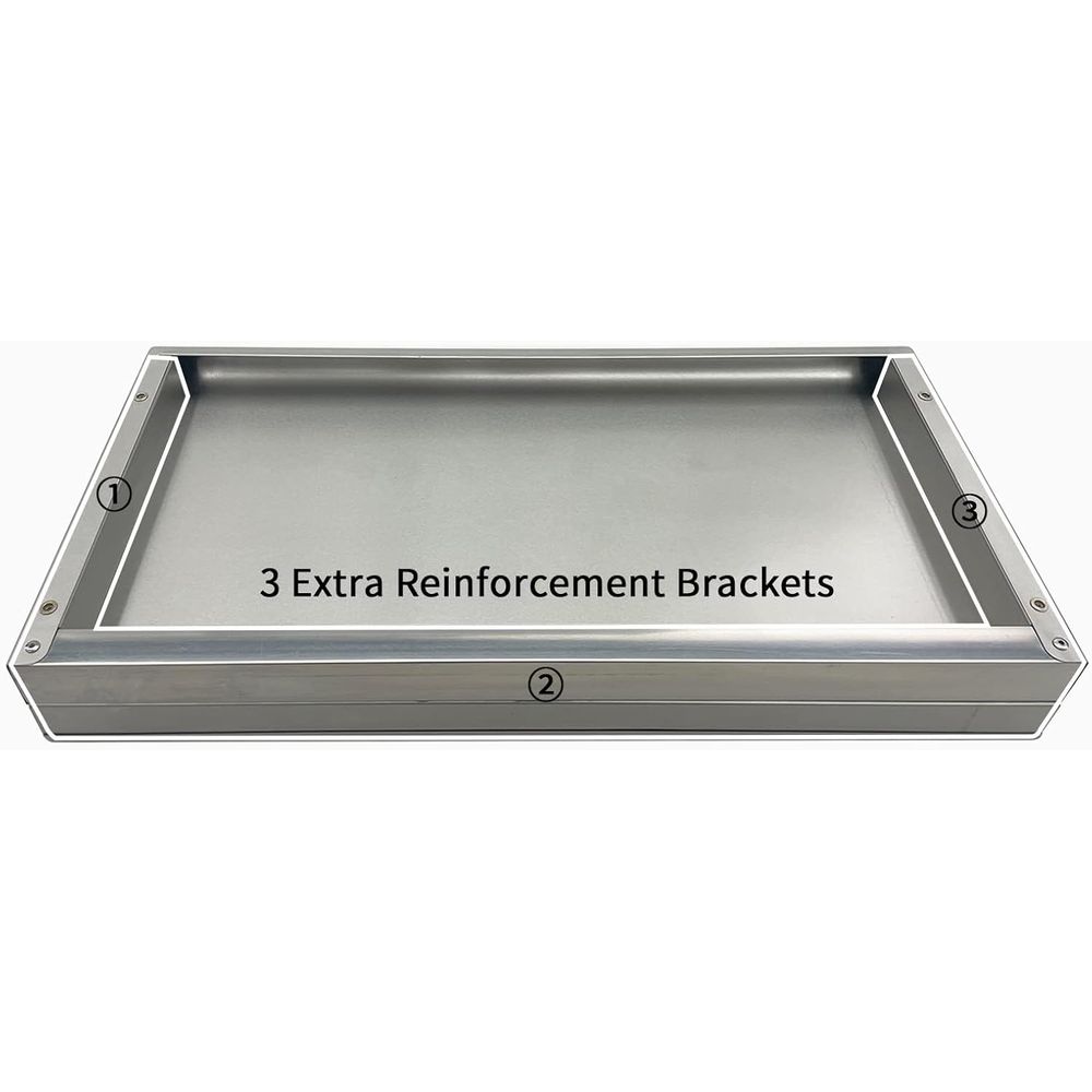 2 Pack Stainless Steel Shelves - Wall Shelf Commercial Kitchen recension och pris