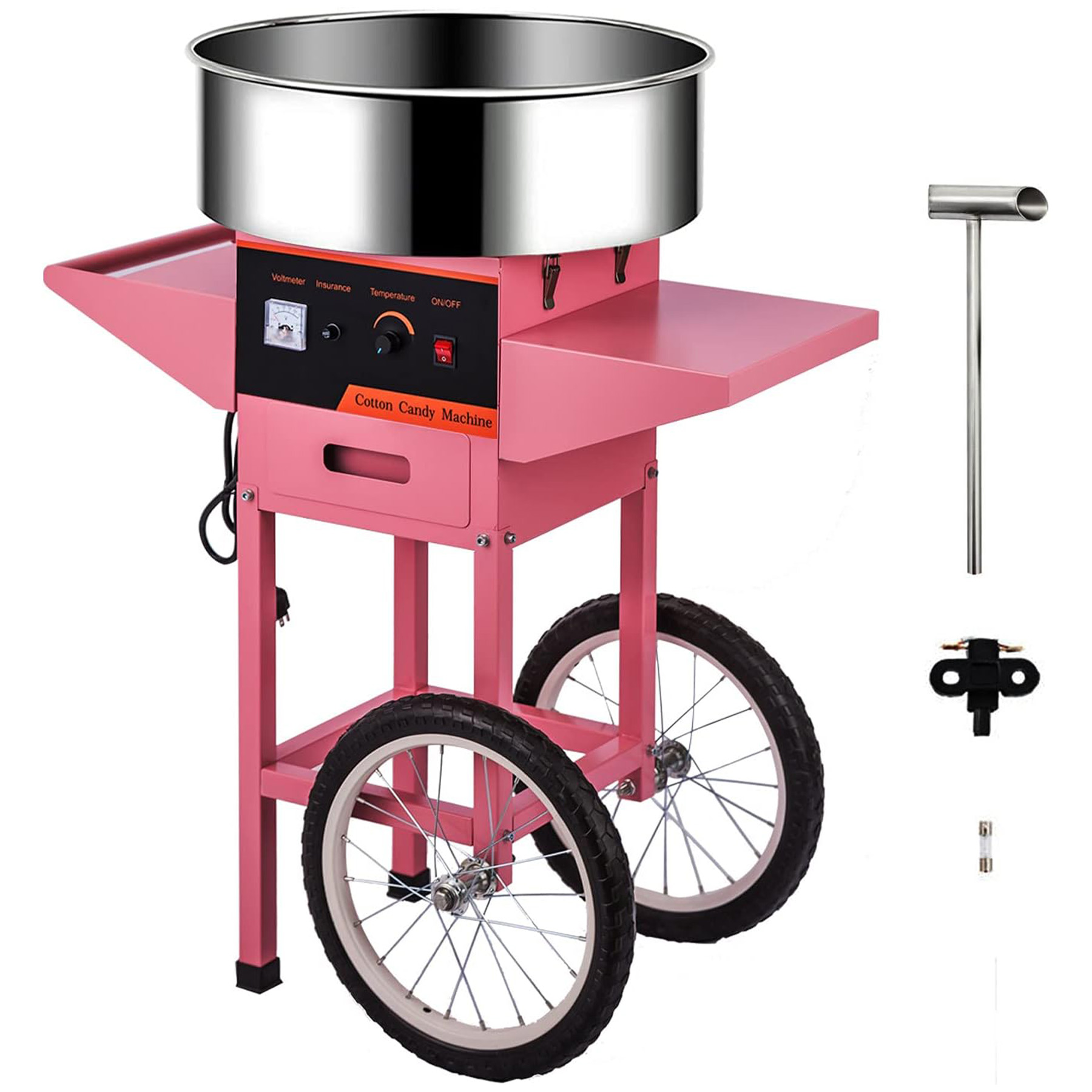 Commercial Pink Cotton Candy M - Candy Floss Machine Commercial recension och pris
