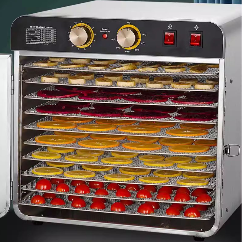 10 Layer Stainless Steel Food  - Commercial Food Dehydrator recension och pris