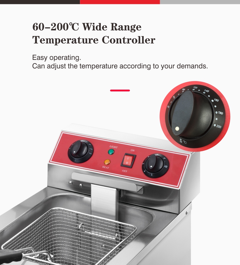 Electric Deep Fryers Commercia - Commercial Kitchen Induction recension och pris