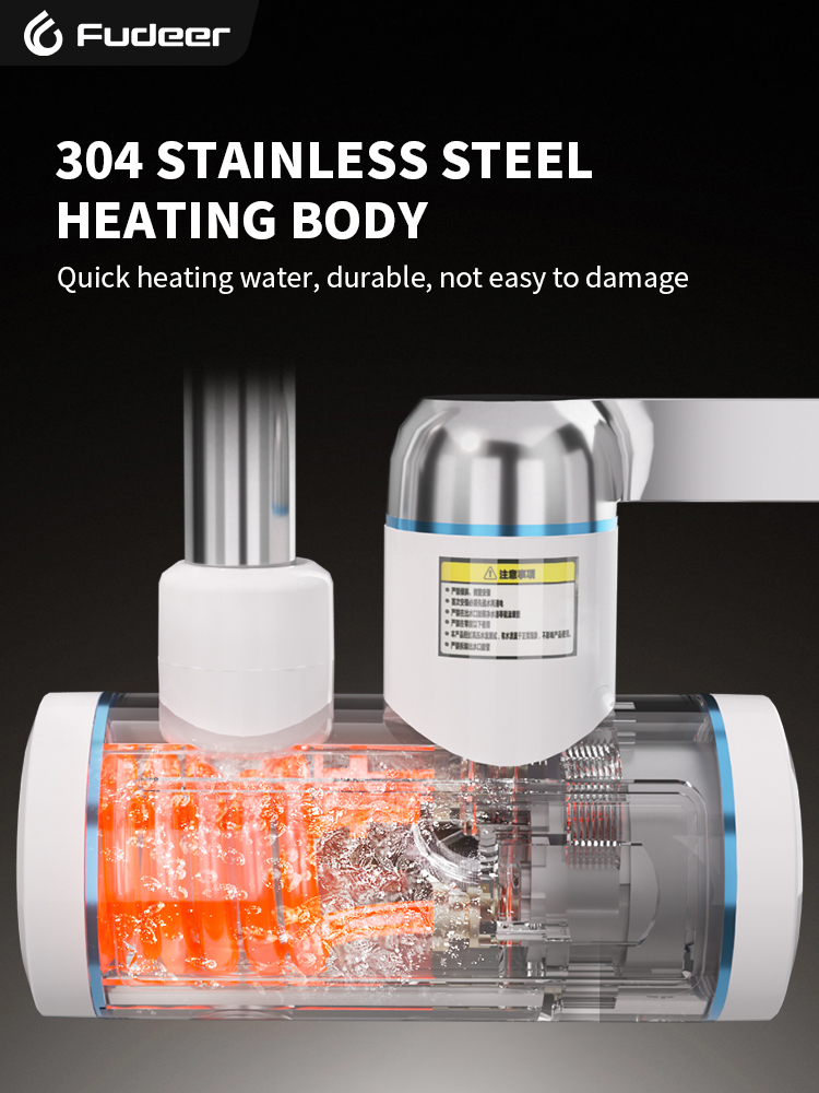 Fudeer Electric Water Heater 2 - Commercial Kitchen Faucet recension och pris