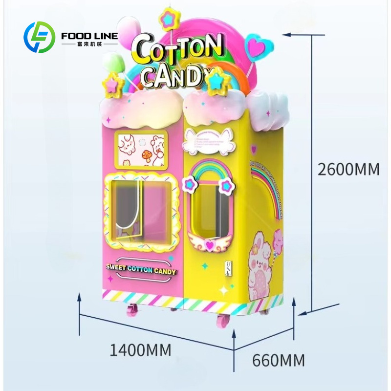 Customized Cotton Candy Vendin - Candy Floss Machine Commercial recension och pris