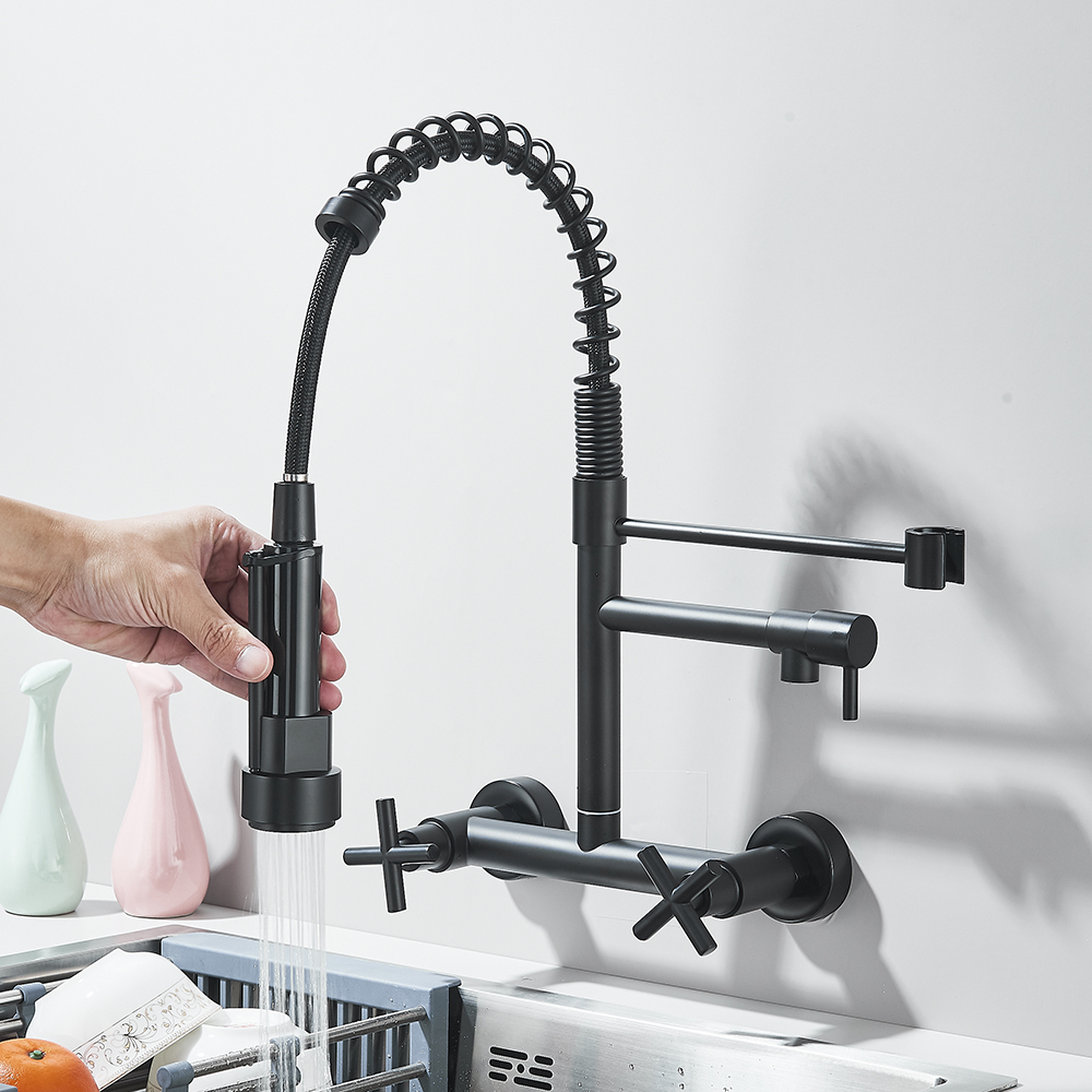 Black Kitchen Faucet 360 Rotat - Commercial Kitchen Faucet recension och pris